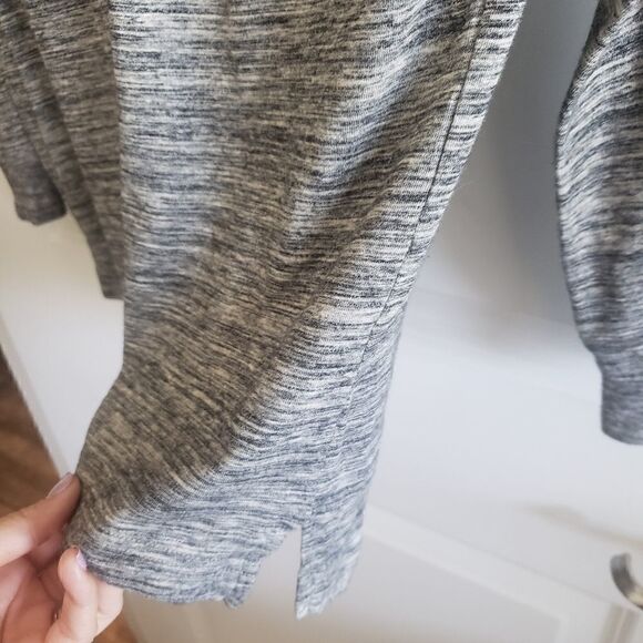 Pink Victoria's Secret Gray Long Sleeve Tee - Picture 7 of 7